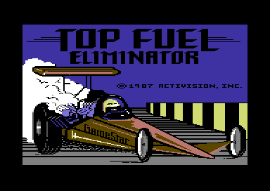 Top Fuel Eliminator screenshot 2 for Commodore 64